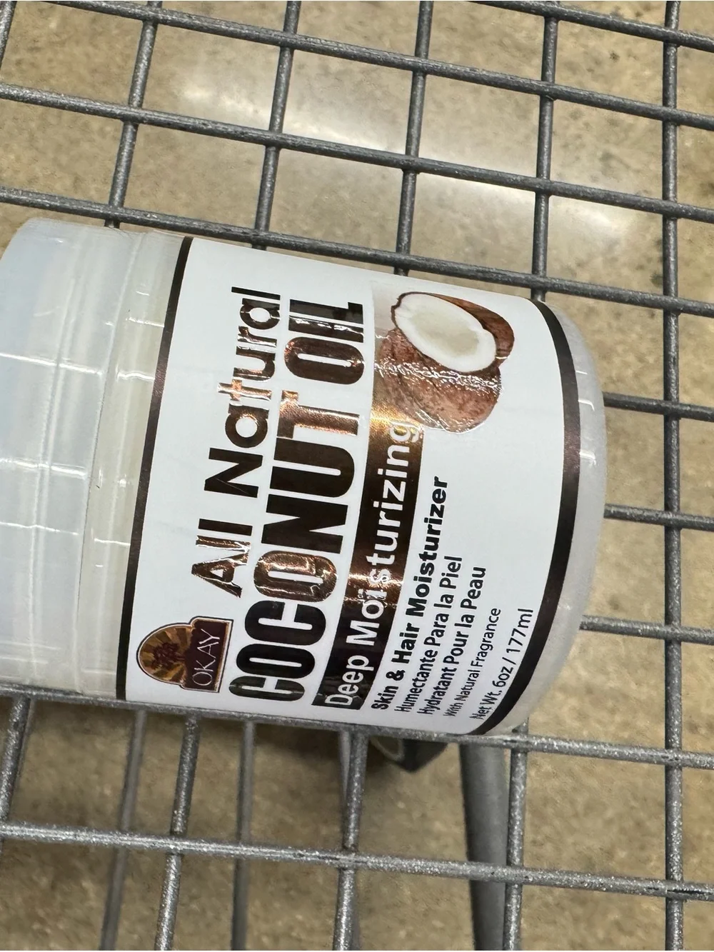 All Natural Coconut Deep Moisturizer - White